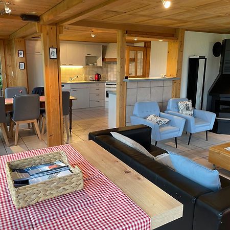 Edelweiss 4 Zi Ferienwohnung In Landhaus Frutigen Exterior foto